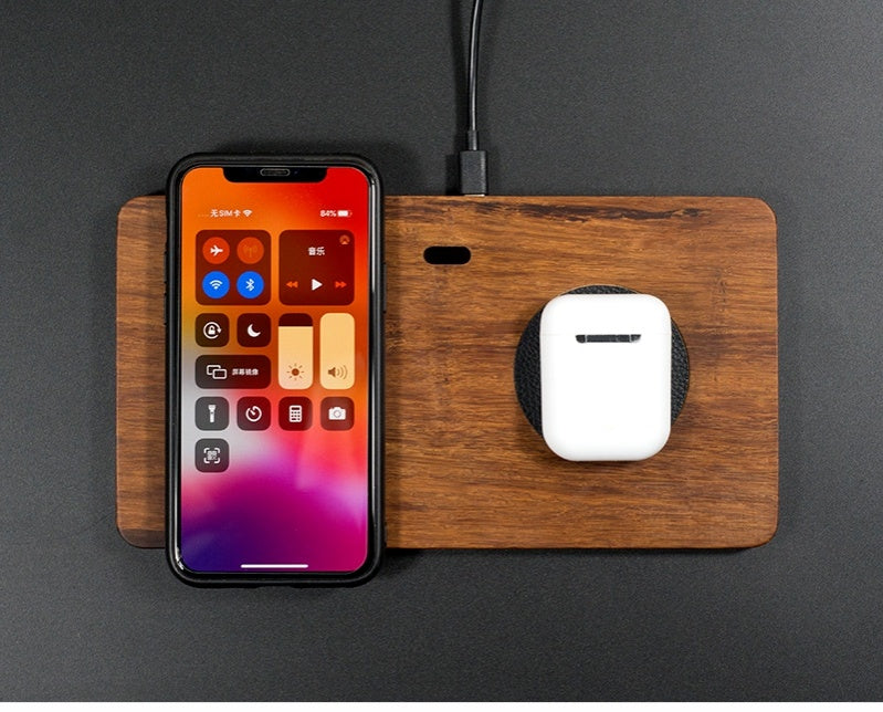 Dual Charger Mobile Phone Headset Wireless Charger